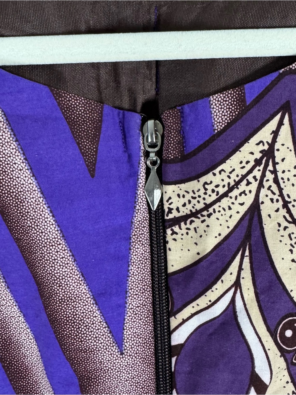 African Ankara Wax Print Peplum Blouse for Women - Picture 6 of 7